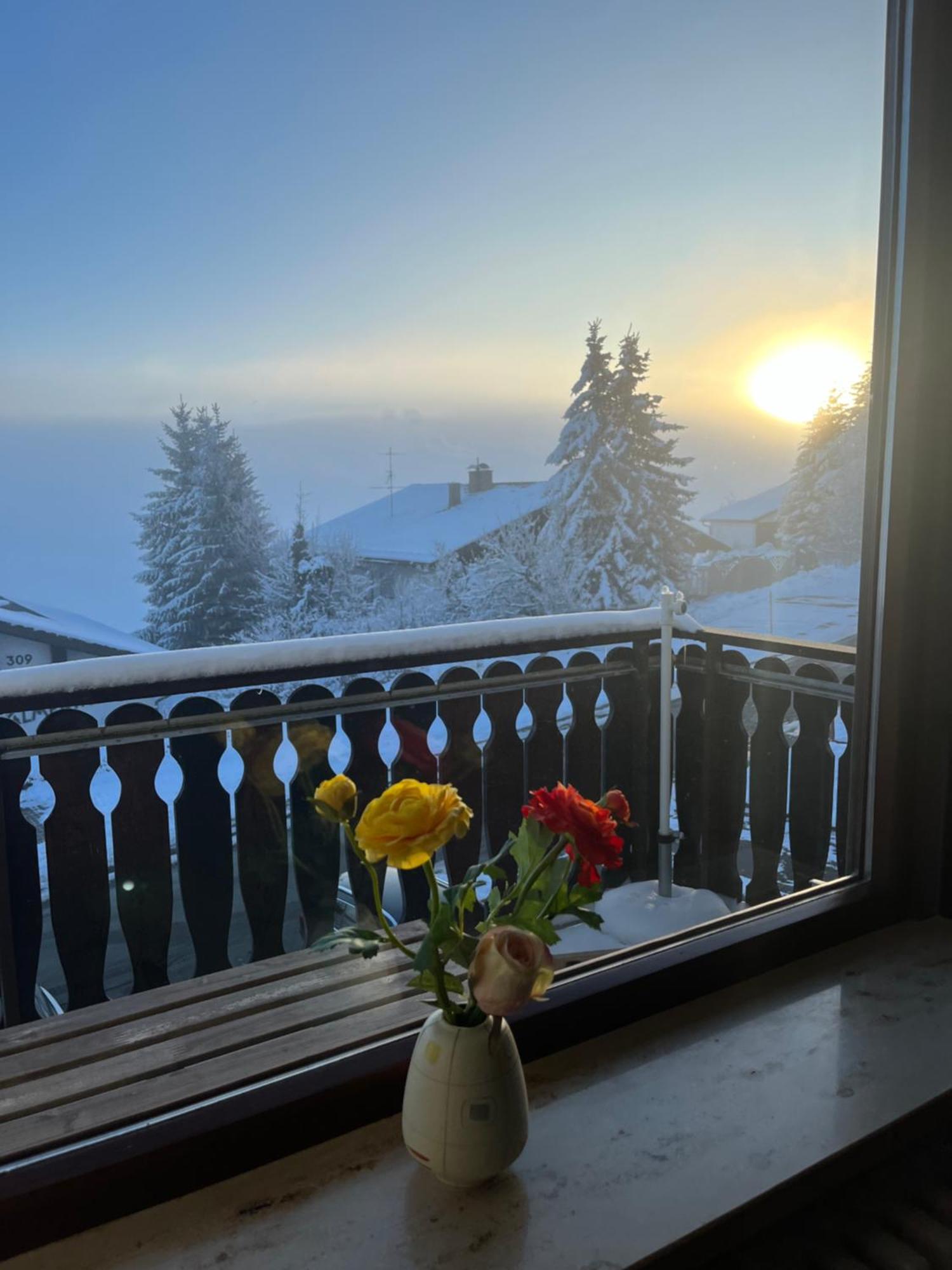 Helle Wohnung Mit Grossem Balkon Оберройте Экстерьер фото